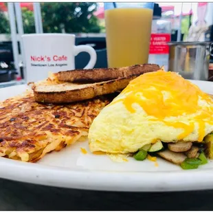 Broadway Omelette, it&apos;s ostentatious.