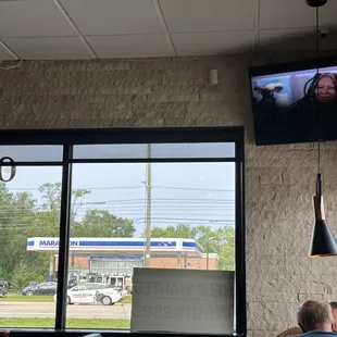 Plenty of TV&apos;s but my meal was going to be ruined if I watched THE VIEW
