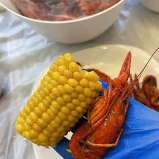 Live Boiled Crawfish