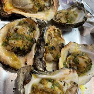 Grilled Oysters. SO GOOD.