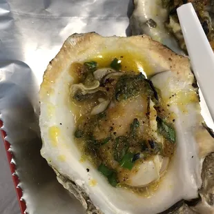 Grilled oysters!