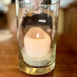 Nice real candle. Not edible!