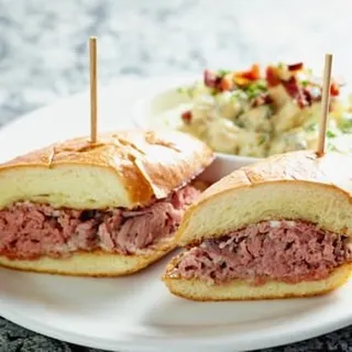 The Prime Rib Dip Sandwich