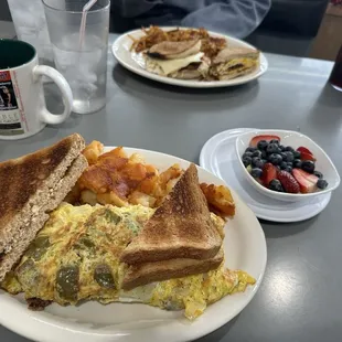 Steak and Cheese Omelet