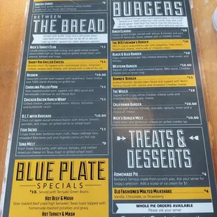 Menu page 2