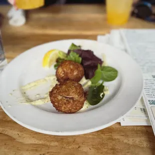 Crab balls. Mmmmmm.