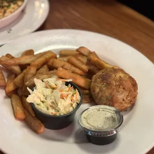 Nick&apos;s famous crab cake platter