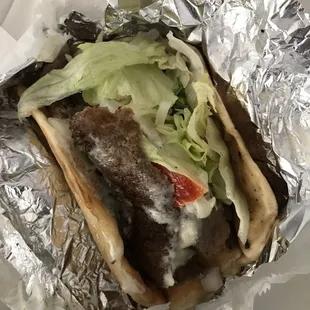 Lamb Gyro Wrap