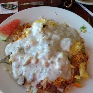 Nick&apos;s super skillet.