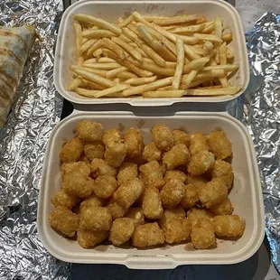 French Fries, Tater Tots