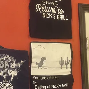 Grab a fun t-shirt while you are there.