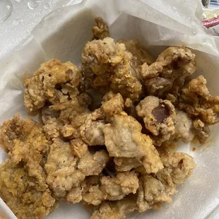 Fried gizzard