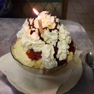 BIRTHDAY ICE CREAM