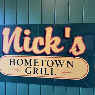 Inside sign