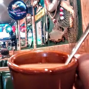 drink, soups and chowder
