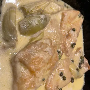 Very dry Chicken Piccata