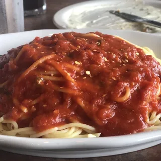 Spaghetti with Tomato Sauce