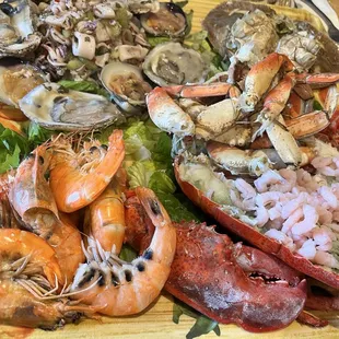 food, oysters and mussels