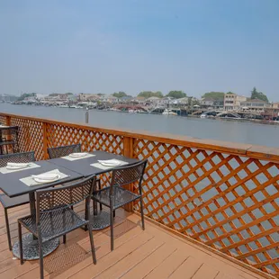 Your waterfront views at our restaurant.