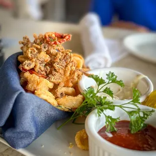 Fried calamari