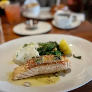 Pan Seared Scottish Salmon