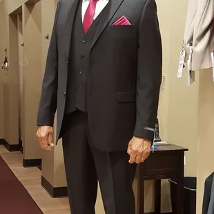 He'll look great at the wedding!