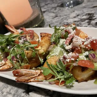 Shrimp taquitos are my family's favourite