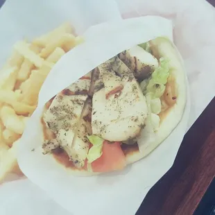 Chicken pita