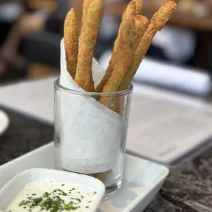 Asparagus fries