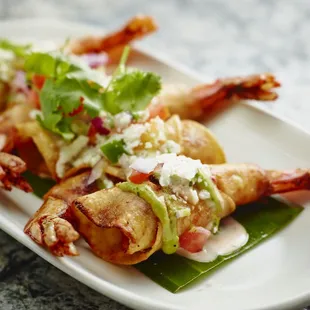 Shrimp Taquitos