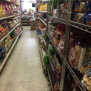 Narrow aisles