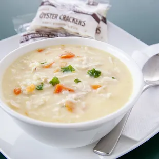 Nicks Pizza and More Chicken Lemon Soup