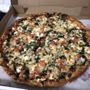 Greek Gourmet Pizza!