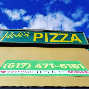 Nick's Pizza Store Front