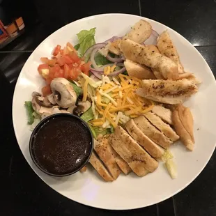 Sesame chicken salad is perfect for a light lunch