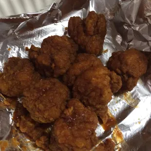 Boneless buffalo wings