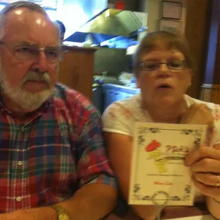 Dinner with the folks!