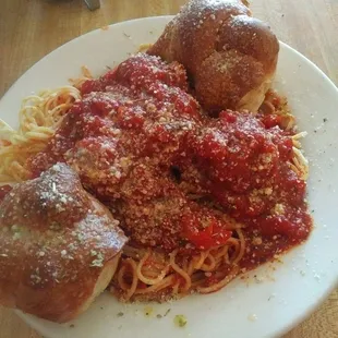 Spaghetti and Meatballs