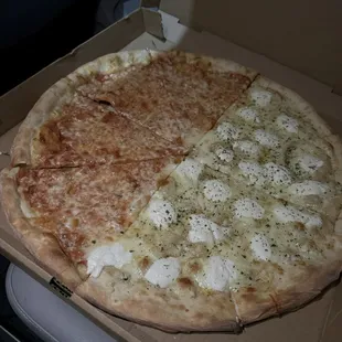 Half Cheese and Half Bianca.