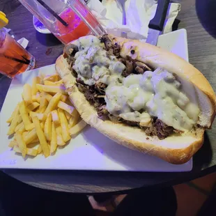 Philly Cheese Steak Sandwiches