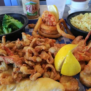Try it for yourself the seafood platter