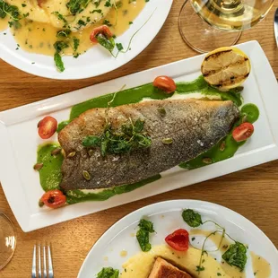 Pan Seared Trout