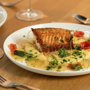 Brown Sugar Brandy Glazed Salmon