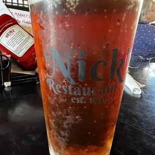 An Oktoberfest beer