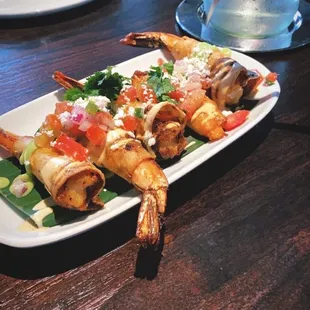 Shrimp Taquitos