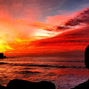 Tis is our favorite place to eat. You can't get a better view at dinner...