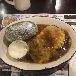 Chopped steak