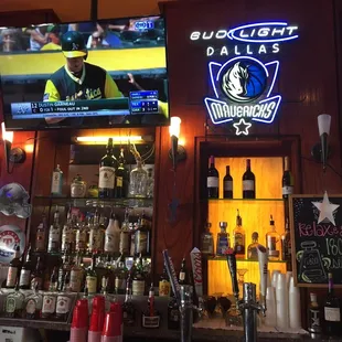 Barback is nothing fancy, but well-stocked.