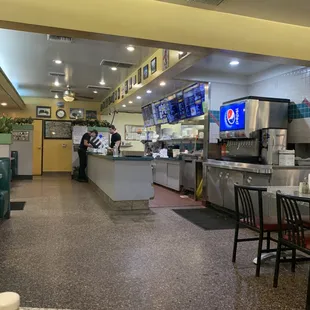 From dinning room looking at the counter.