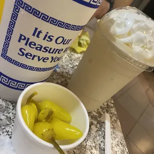 Banana shake ( highly recommend)